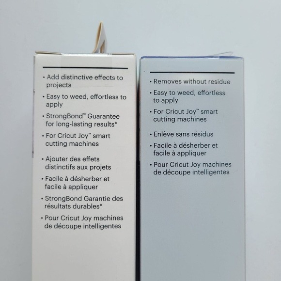 5/$12 Cricut Joy Smart Vinyl Ultraviolet Smart IronOn Sapphire Glitter Blue - Picture 4 of 6